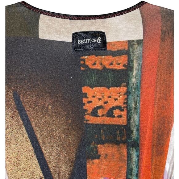 Beatrice.b Made in Italy Graphic Tunic T Size Small - Picture 4 of 7